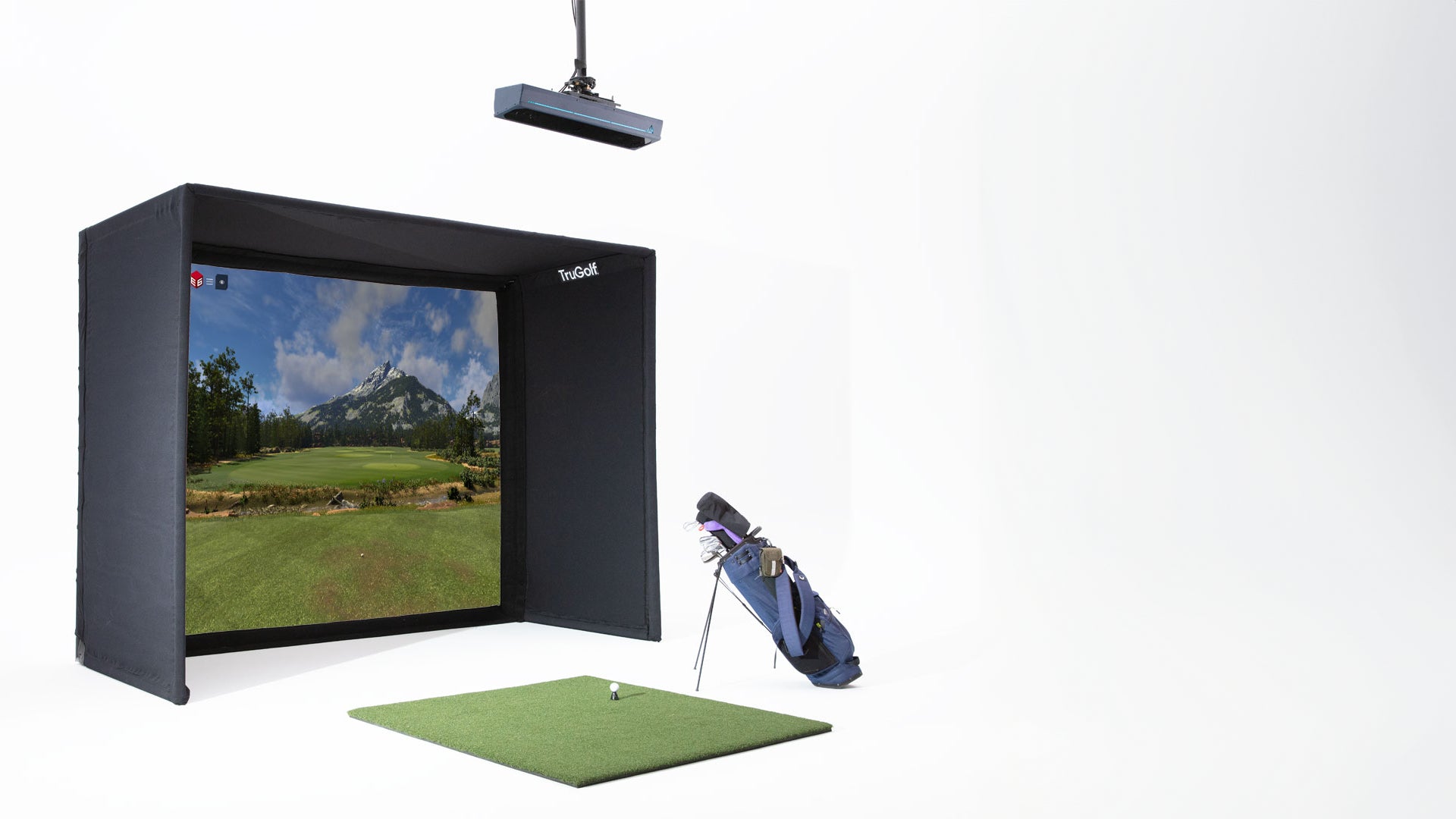 Starter 10 compact golf simulator in Middleton