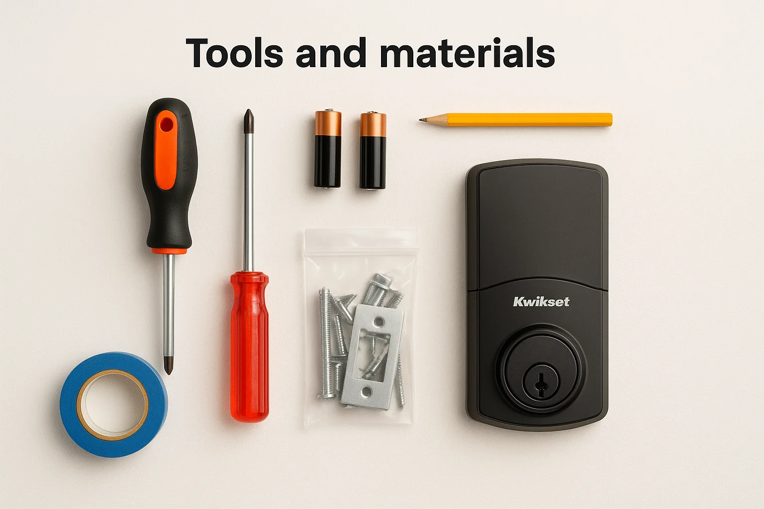 Tools and materials